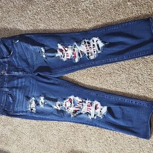 American Eagle Jeans. 360 Next Level Stretch. Size 4 Short. Lightly used.   Size